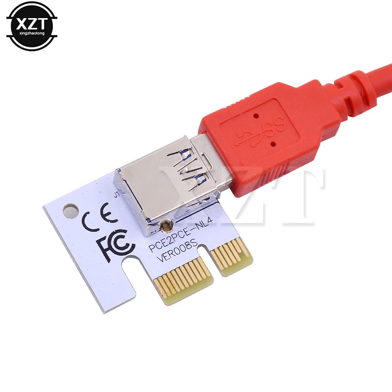 1 шт. M.2 NGFF PCI-E X16 удлинитель Кабельный разъем передачи карты sata 6pin 4pin molex Riser карты ужасов для добывания монет Биткойн Новые