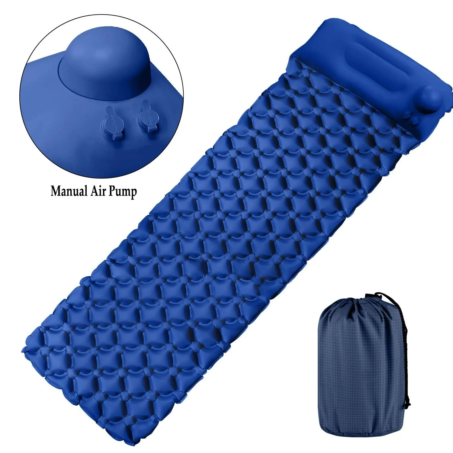 

Camping Sleeping Mat Automatic Inflatable Compact Portable Moisture-Proof Air Mattress Splicing Sleeping Pad Portable Carpet