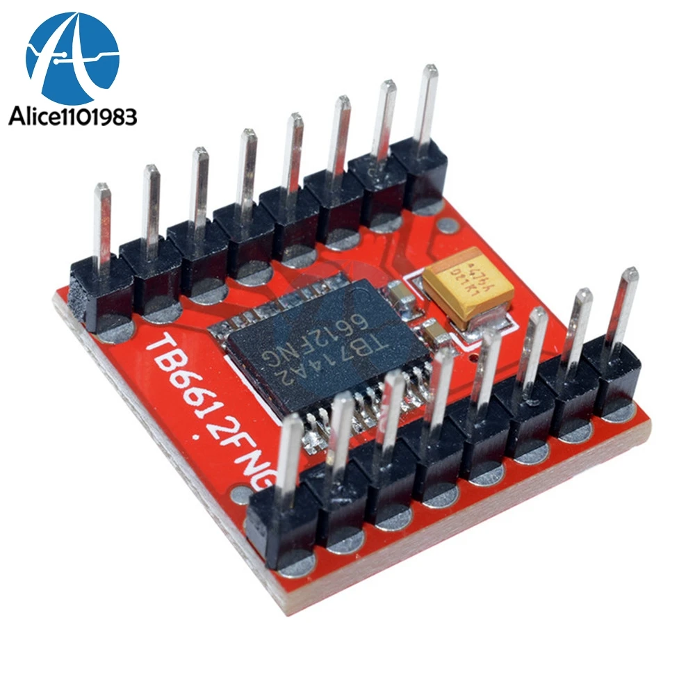 

TB6612 Dual DC Stepper Motor Drive Driver Control Controller Board Module TB6612FNG Replace L298N For Arduino