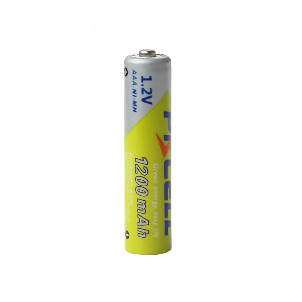 4 шт./лот Pkcell 1,2 V AAA Ni-MH 1200mAh аккумуляторные батареи большой емкости набор батарей с 1000 циклом