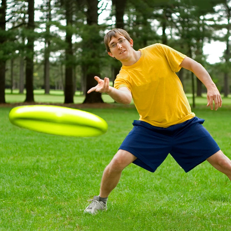 1-5 قطعة سيليكون البسيطة تحلق قرص الفريسبي جيب لينة جديد تدور في اصطياد لعبة Frisbie طريقة جديدة للعب الشاطئ في الهواء الطلق