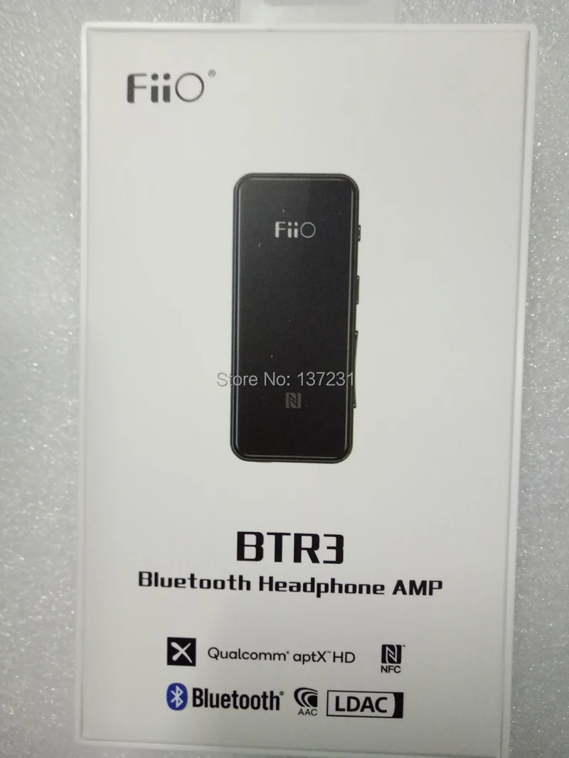 Портативный высококачественный Bluetooth усилитель Fiio BTR3 type-C разъем с USB ЦАП функциональность усилитель для наушников