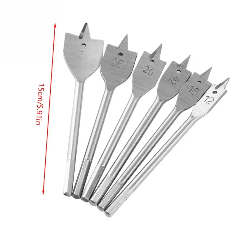 5x 32mm Dart Wood Flat//Spade Bits
