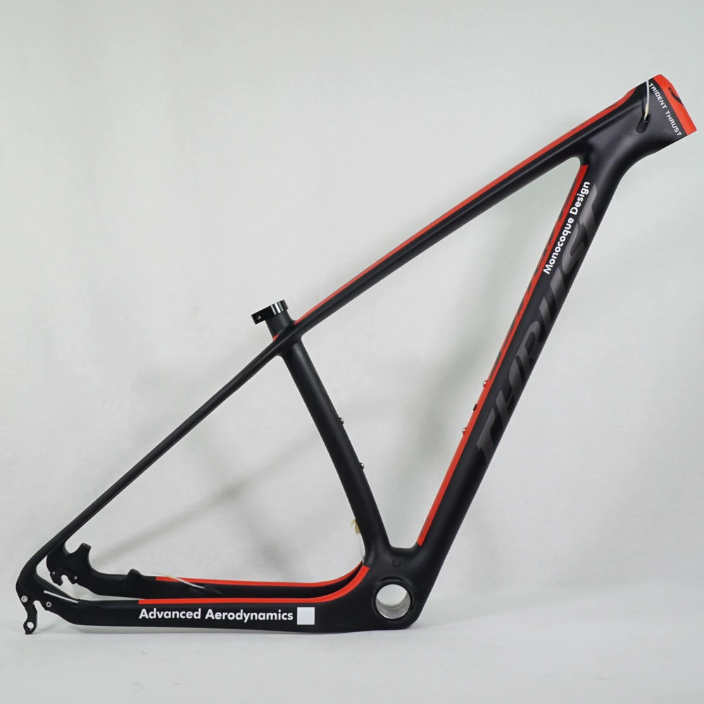 Excellent Carbon Bike Frame 2017 T1000 China Mountain Bike Bicycle Frame 29er 15 17 19 Red mtb Carbon Frame 29er 27.5er 8