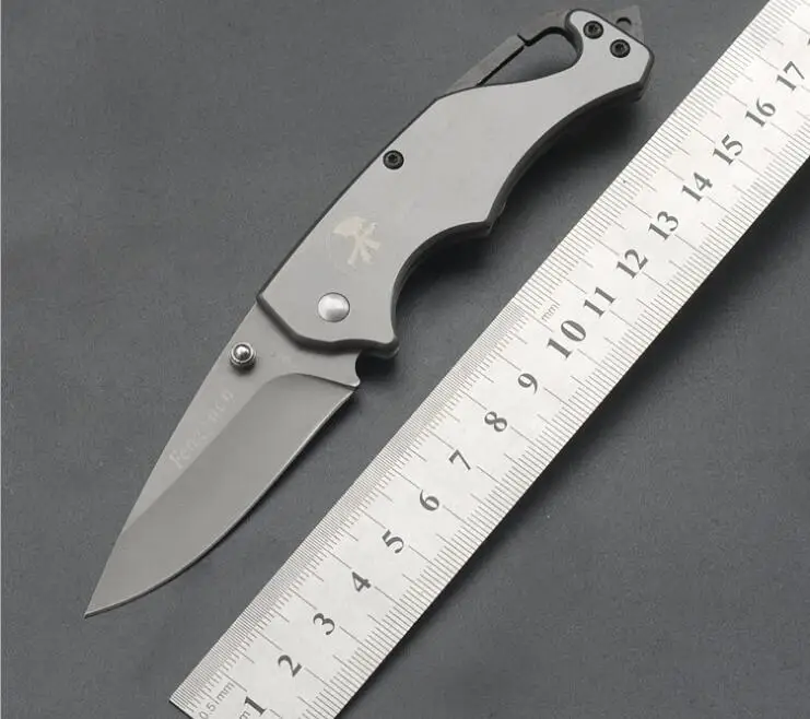 

LLxxmm Brave Fighter 440 blade folding knife Pocket knife Camping Combat Military Pocket knives EDC tools coltello pieghevole