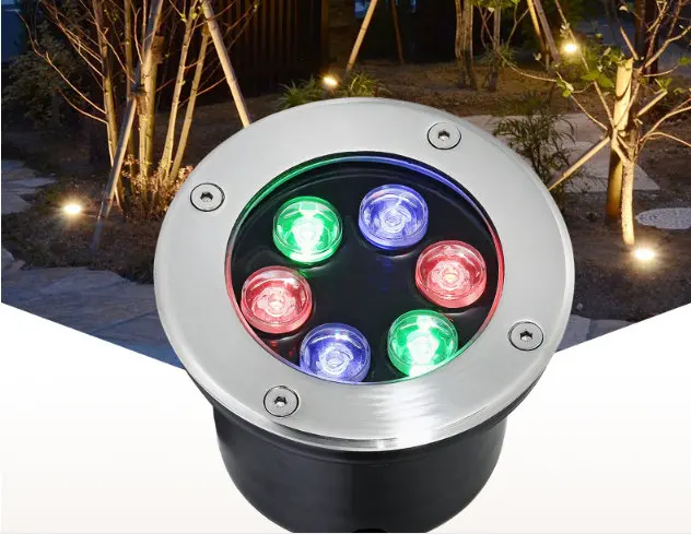 2018 Grondspot Lampadaire современный светодиодный 4 шт./лот 6 Вт Led Undergourd свет пол сценические