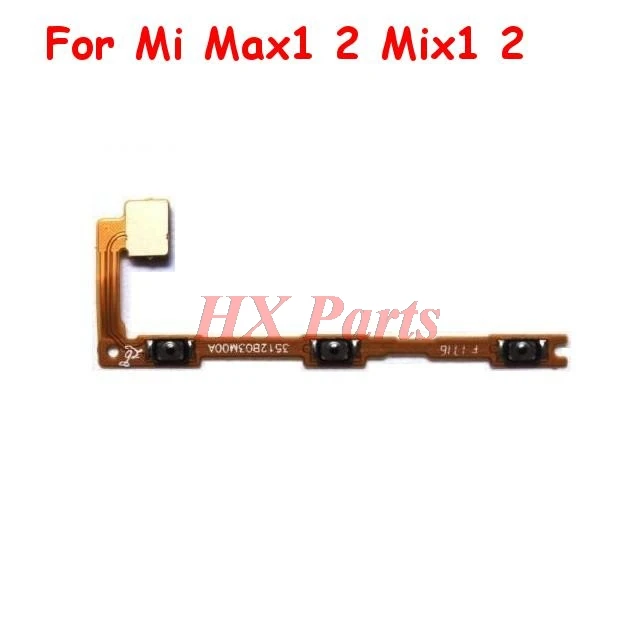 

Replacement Side Button Flex Cable For Xiaomi Mi Max1 Max2 Mix1 Mix2 Power On Off Volume Switch Flex Cable Repair Parts