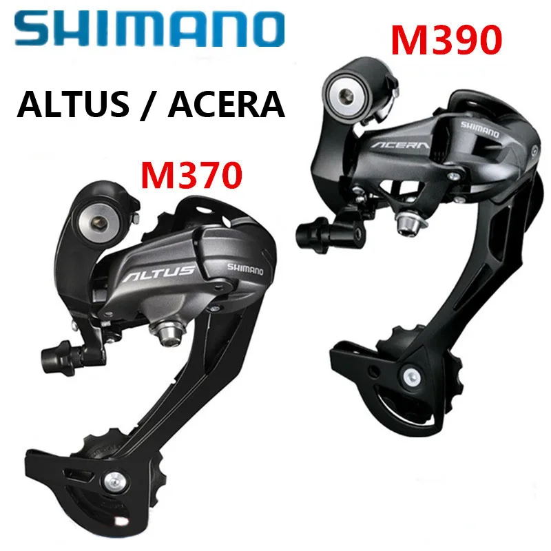 Deragliatore SHIMANO ALTUS RD M370 9 velocità posteriore 3s * 9 s 27s  velocità accessorio cambio cambio Mountain MTB bici parti di  biciclette|Bicycle Derailleur| - AliExpress