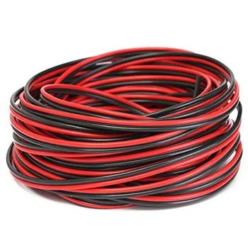 

22AWG PVC Insulated 25m Wire 2pin Tinned Copper Cable Electrical Wire line UL1007 For LED Strip Extension