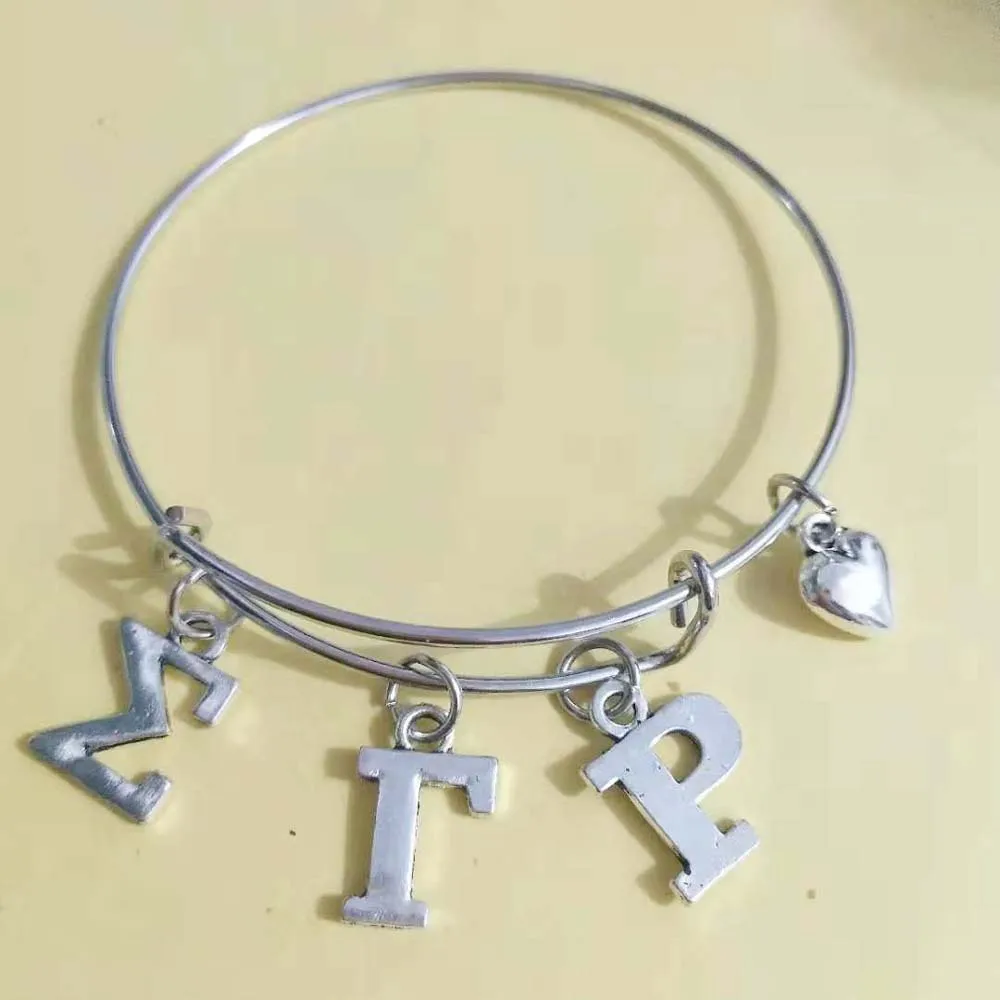 Topvekso SGR Sorority Sigma Gamma Rho Подвески с надписью Love браслет ювелирные изделия