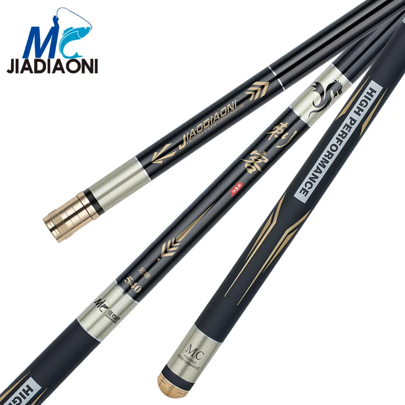 JIADIAONI 3 6 m 7 2 Cike Carbom длинная Тайваньская Удочка телескопическая удочка для ловли