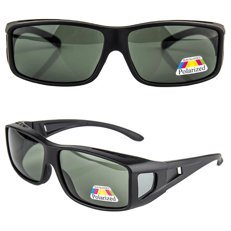 Outdoor Sports Polarized Suncover Eyewear Myopia Sunglasses Men Running Fishing Cycling Retro