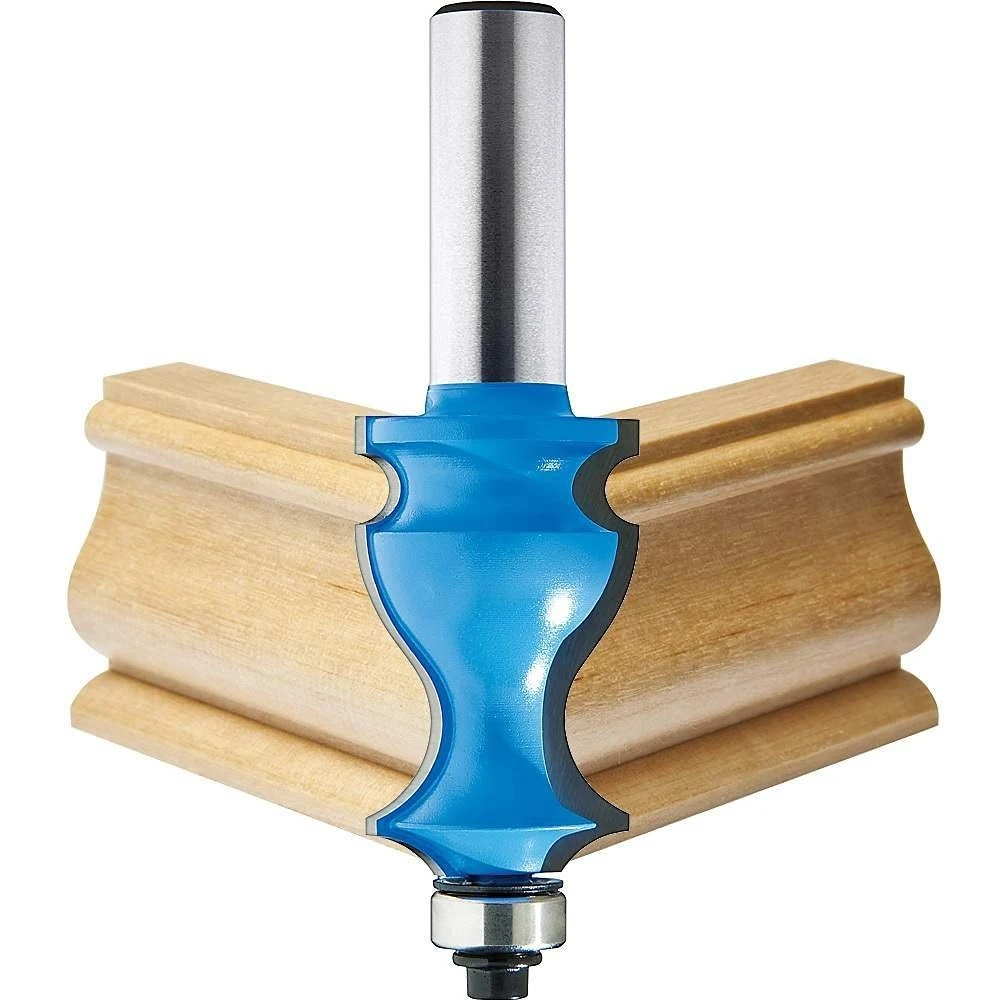 free shipping 1PC Architectural Molding Router Bit - 1/2" Shank Tenon Cutter for Woodworking Tools