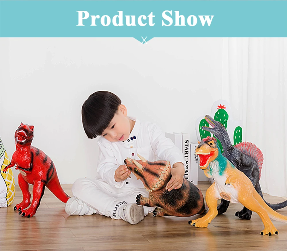 Soft Plastic Squeezable T-Rex Dinosaur_12