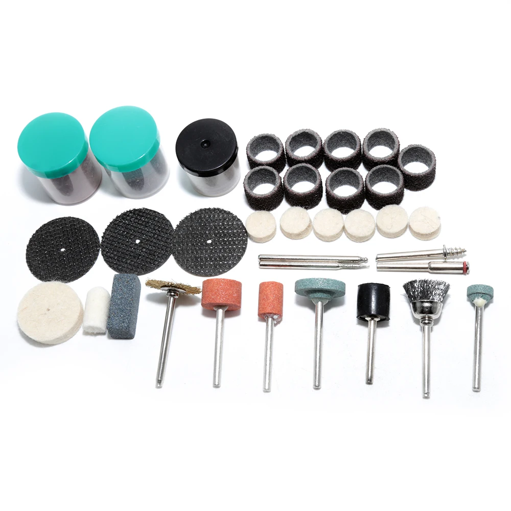 105pc Rotary Tool Accessory Attachment Set Kits Grinding Sanding Polishing Sander Abrasive fit Woodwroking Dremel Grinder angle-grinder-kit : image 105pc Rotary Tool Accessory Attachment Set Kits Grinding Sanding Polishing Sander Abrasive fit Woodwroking Dremel Grinder angle-grinder-kit