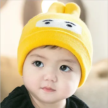 

SAILEROAD Newborn Cute Baby Hat Photography Props Infant Toddler Girl Boy Baby Cap Accessories Winter Warm Cap 5 Colors