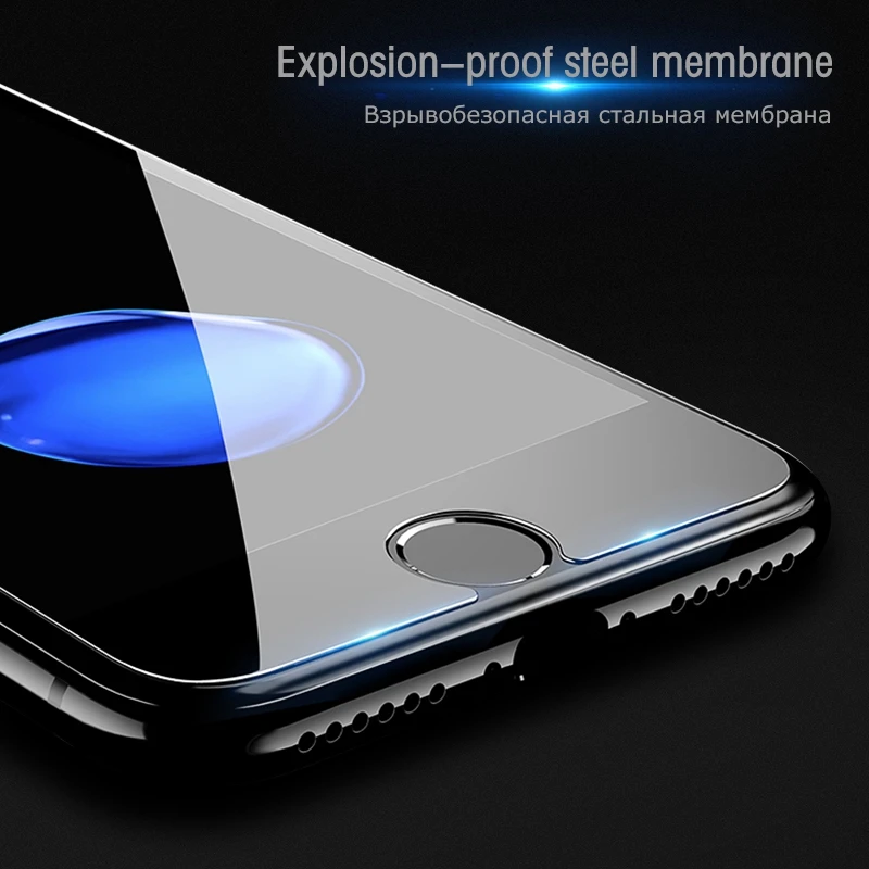 9 H протектор экрана закаленное стекло для iPhone 6 6 S 5s 7 8 X SE 4S 5 5C Закаленное стекло для iPhone 7 6 6 S 8 Plus XS Max XR S Flim