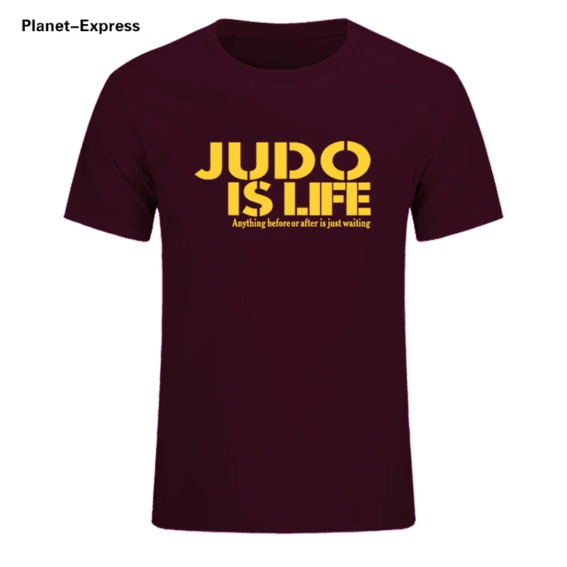 2018 новые летние Judo Is Life забавные взрослые мужские хлопковые футболки с коротким
