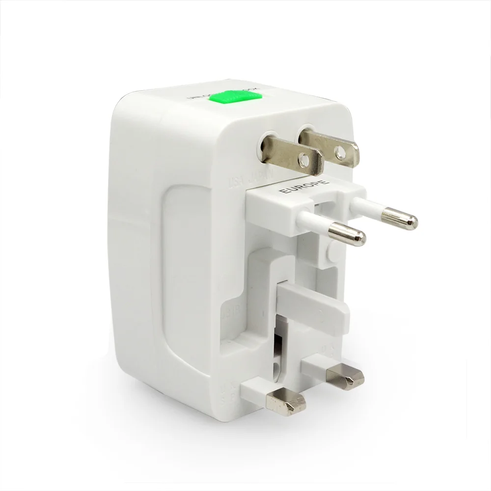 Universal Electric Plug Power Socket Adapter International Travel Adapter USB Power Charger
