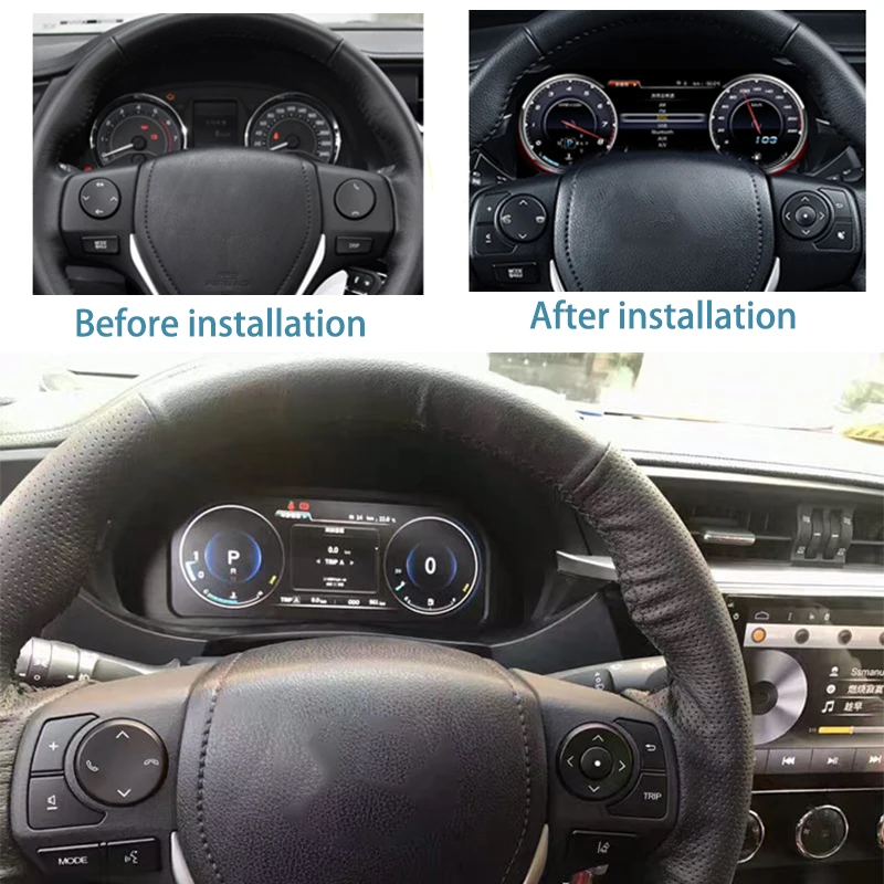Flash Deal LiisLee Instrument Panel Replacement Dashboard Entertainment Intelligent System for Toyota Corolla E170 2013~2018 1 Flash Deal LiisLee Instrument Panel Replacement Dashboard Entertainment Intelligent System for Toyota Corolla E170 2013~2018 1