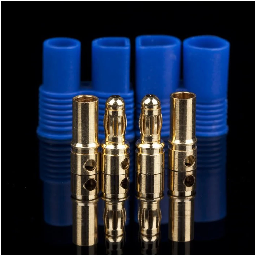 100pair lot EC3 Female Male Bullet Connector Plugs for Rc font b Battery b font