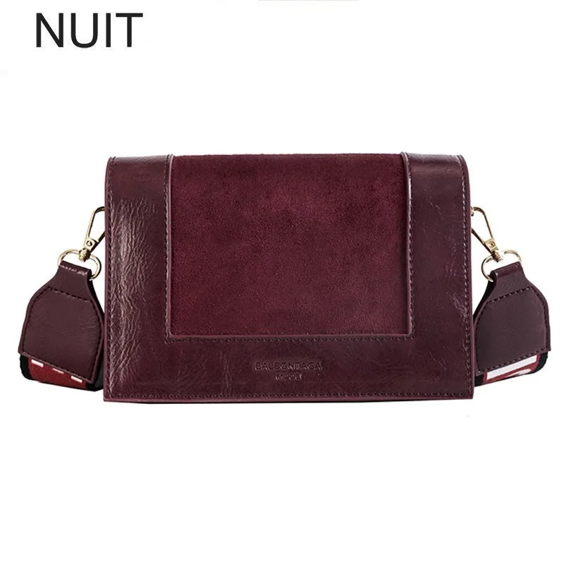 

Woman Luxury Handbags Women Bags Designer Wide Strap Letter Korean Style Pu Leather Camera Shoulder Bags Brand Messenger Bag