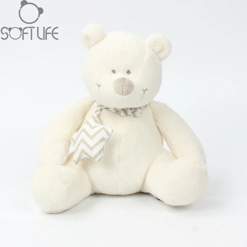 Baby Star Bear Plush Dolls Toy Stuffed Animals Soft Aristocrat Smooth Obedient juguetes Sleep Doll Teddy Bear Nappease Kids Toys (20)