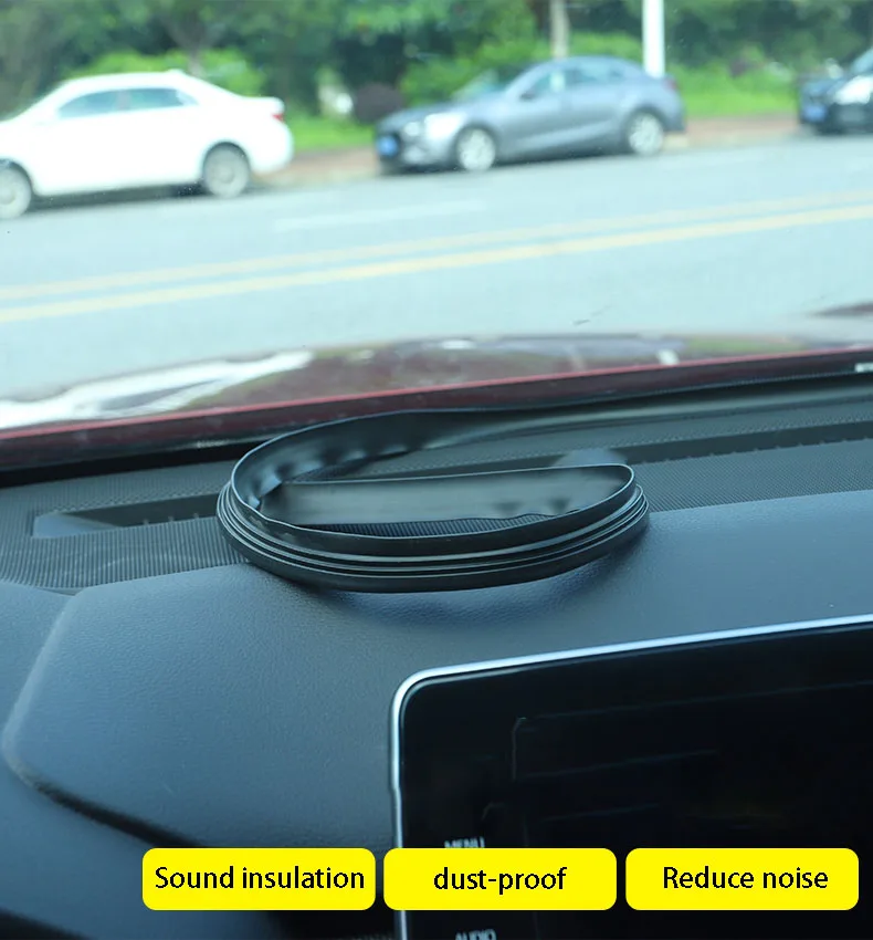Приборная центральная консоль уплотнительная полоса шумоизоляционного типа, Аномальная звуковая полоса для лобового стекла автомобиля для Toyota AVALON