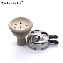 3 отверстия двойная ручка Caloud Chicha чаша для кальяна Narguile Nargile курительная трубка-кальян аксессуары Cachimba Sheesha подарок TWAN0396