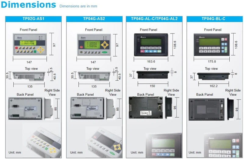 painel de texto hmi com plc embutido