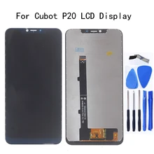 6.18-inch Original for Cubot P20 LCD Display + touch screen digitizer for Cubot P20 Screen lcd display replacement Repair kit 6.18-inch Original for Cubot P20 LCD Display + touch screen digitizer for Cubot P20 Screen lcd display replacement Repair kit
