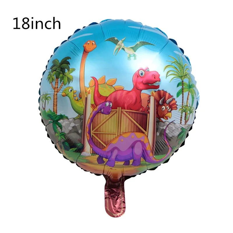5 шт./партия, воздушные шары из фольги динозавра, Вечерние Декорации для детского душа, украшения для дня рождения, надувные воздушные детские шарики