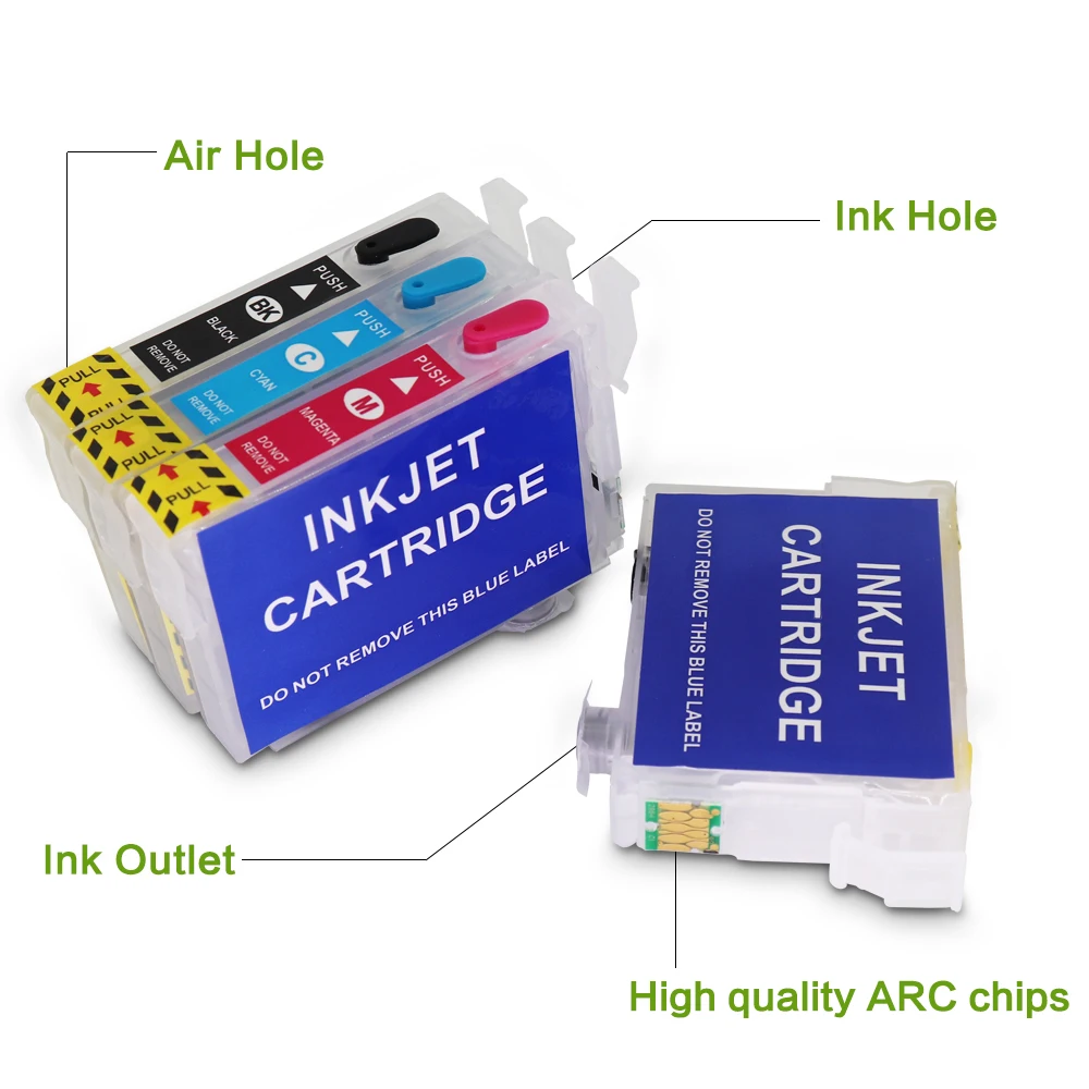 T1621 T1631 многоразовый картридж с чернилами для картриджа принтера epson Φ WF 2760DWF 2750 2760