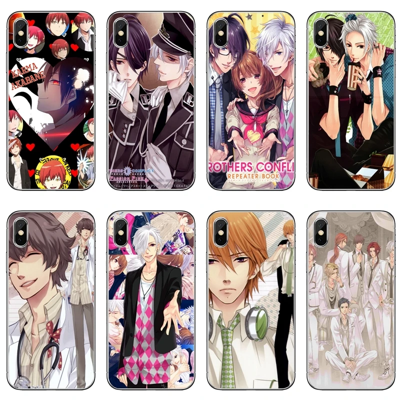 

Brothers Conflict anime For Huawei Honor 10 9 Lite 8 8C 8X 7A 7C 7X 6 Play 6X 6A 6C V8 V10 TPU Soft phone cover case