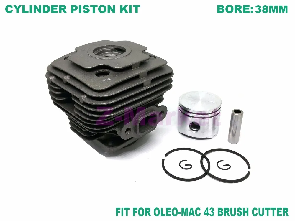 Cylinder Piston Kit for EFCO OLEO MAC 36 Brush Cutter . Grass Trimmer