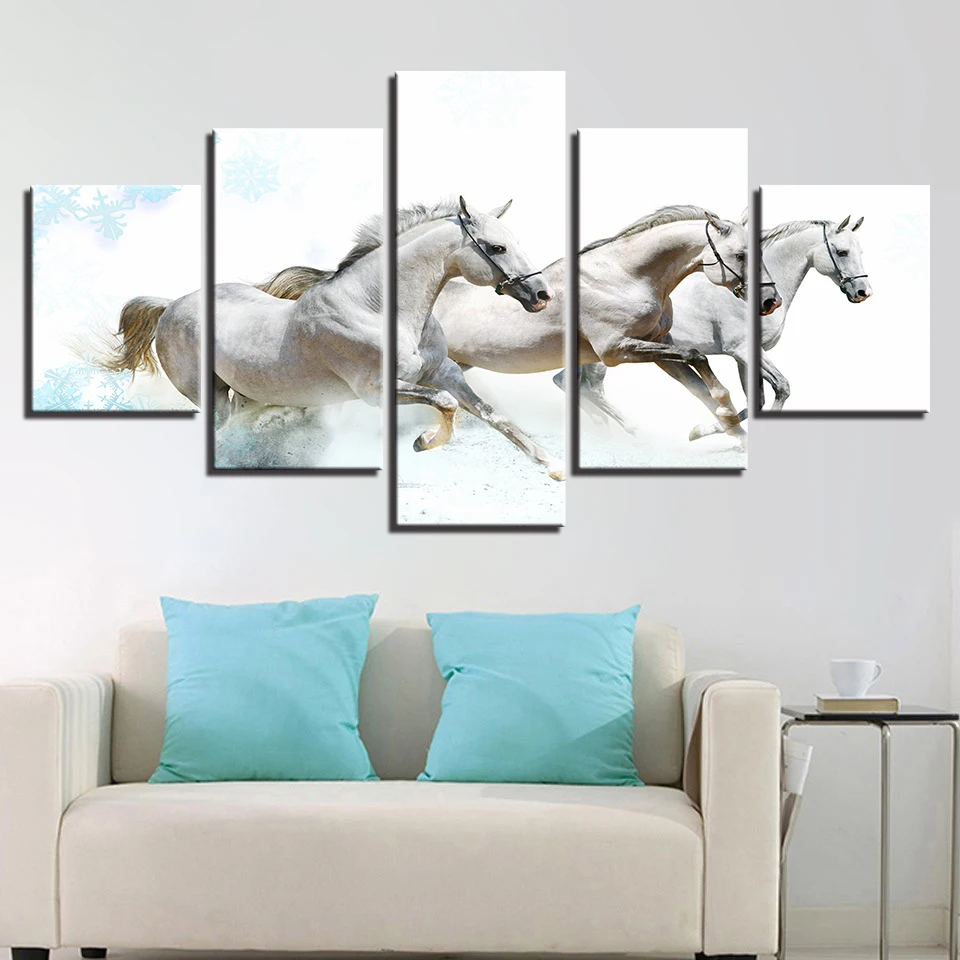 Aliexpress.com : Buy Wall Art Modular Frame Canvas Living Room Pictures
