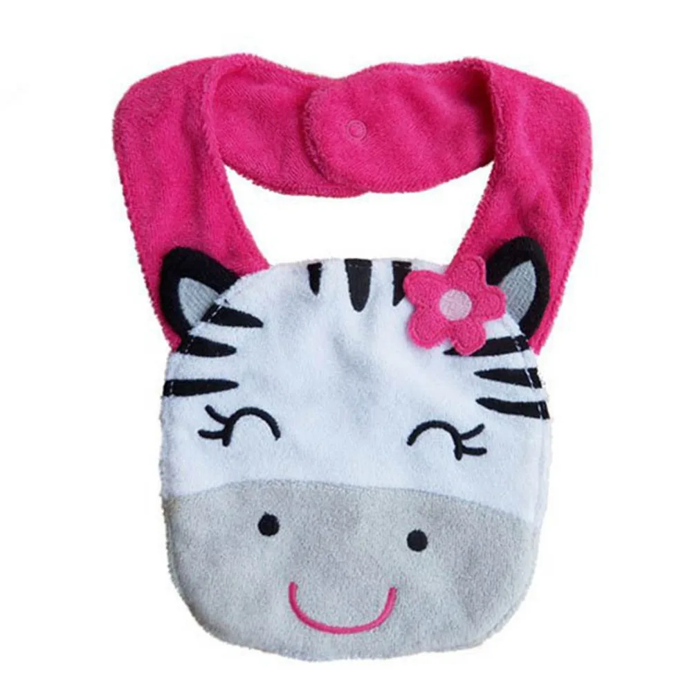 

Hot Waterproof Kids Girl Boy Baby Bibs Cotton Animals Saliva Towel Infant Lunch Bibs