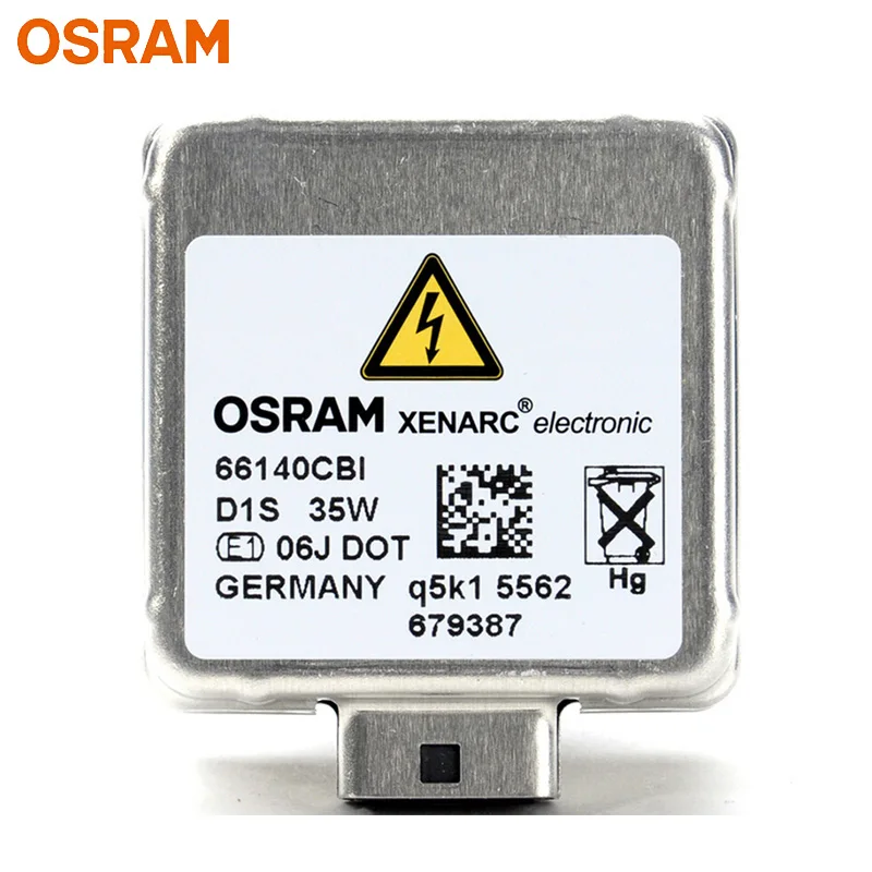 OSRAM D1S Xenon HID 66140CBI холодный синий 5500K автомобильный головной светильник Авто Hi/Lo луч