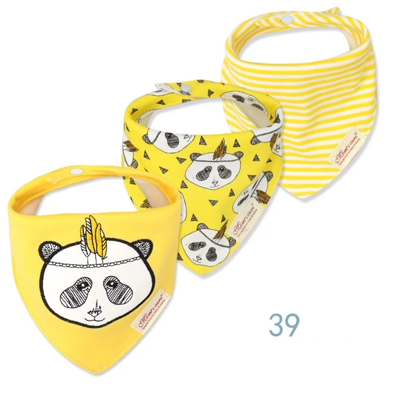 baby accessories carry bag	 3pcs Per Lot  Baby Bibs Bandana Set Cotton Multi-Style Triangle Cartoon Babadores Para Bebe Infant Boys Girls Saliva Towel KF025 baby accessories drawing	