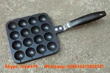 

Home 16 hole for gas furnace octopus meatball machine Takoyaki Pan Octopus Balls Maker Grill Mold Burning Plate with gift