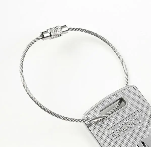 Buy 50pcs/lot stainless steel Outdoor wire rope key