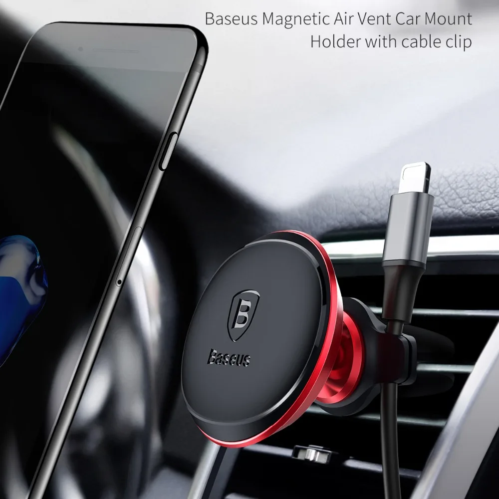  Baseus Magnetic Car Holder For Mobile Phone Magnet Air Vent Mount Holder Stand for iPhone Xiaomi Ca