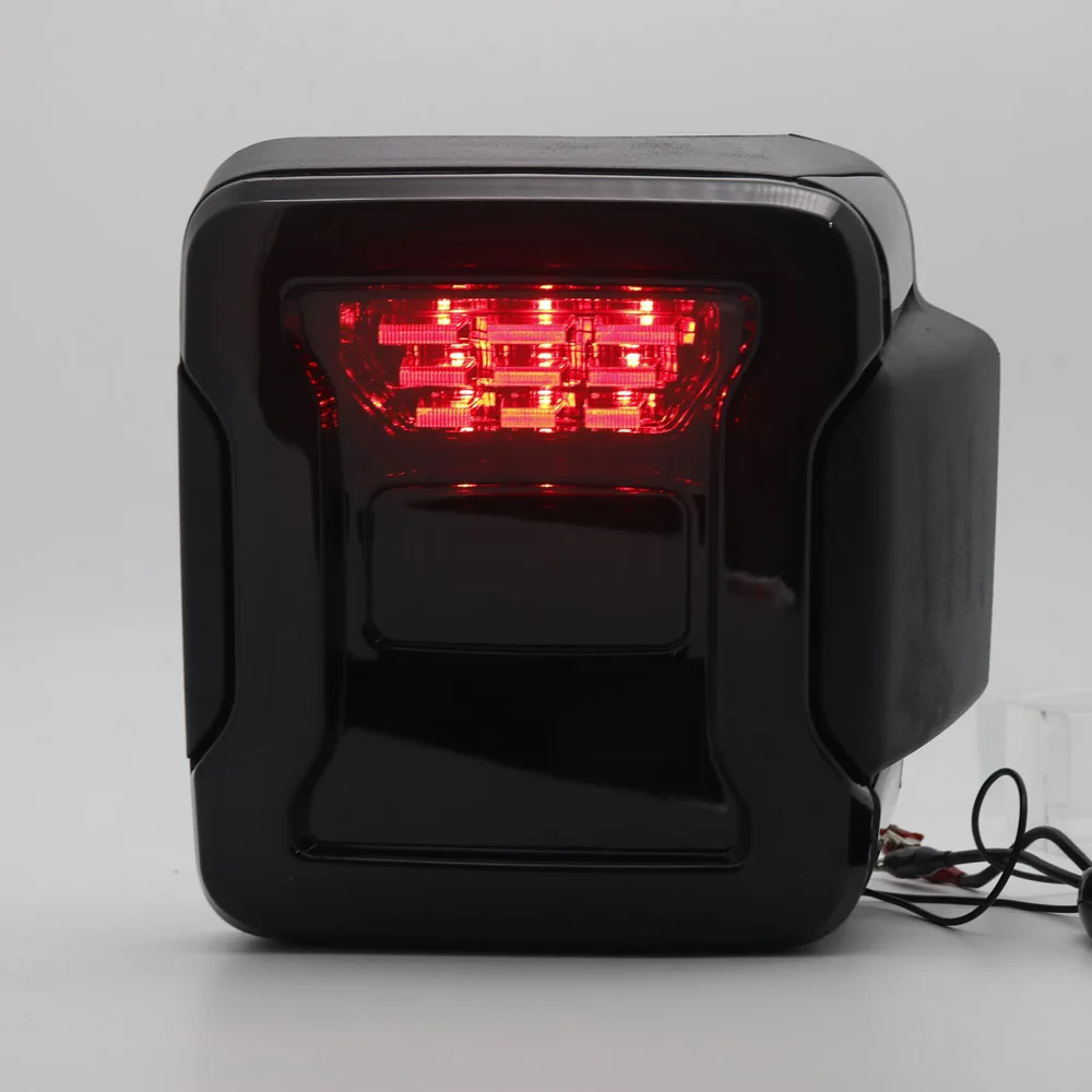 New USAEuropean version led tail lamp For Jeep Wrangler JL 2018 2019 car tail light series Rear Lamps brake reverse light (10)