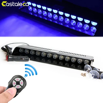 

Car Remote Wireless Remote Control Warning Police Strobe Light Super Bright 12W Emergency Flashing Fog Lamp Car Styling DC 12V