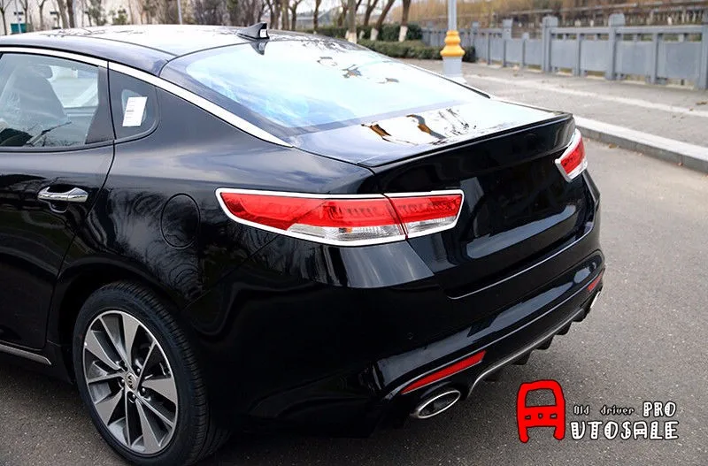 4 шт. задсветильник фары из АБС пластика для Kia Optima K5 2016 2017|Хромирование| |
