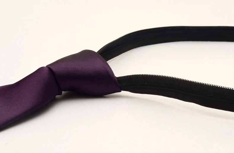 5 см тонкий Галстуки для Для мужчин модные простые молния галстук мужской Бизнес галстук высокое качество фиолетовый Тощий Gravata легко