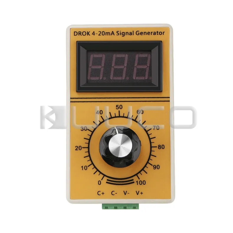 

Portable signal generator 4~20mA Constant Current Analog Simulator Adjusting Module with Led Display for inverter control/PLC