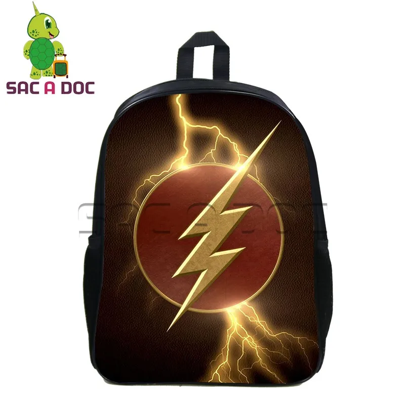 

Super Hero The Flash Printing Book Bags for Teenagers Daily Backpack Womens Mens Laptop Backpack Travel Daypack