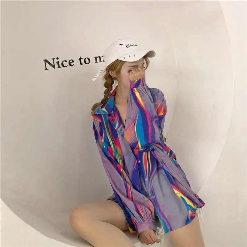 Harajuku Женская куртка 2020 свободная летняя Корейская Солнцезащитная одежда