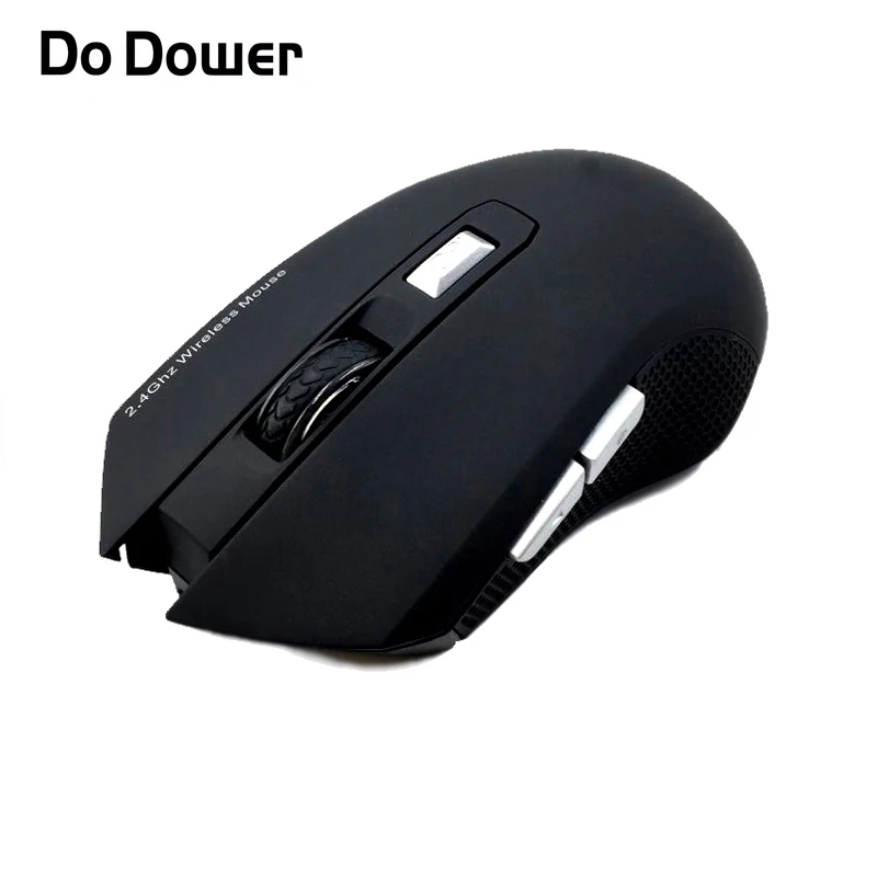 

Do Dower 2.4G Rechargeable Wireless 6D Mouse 1600DPI Slient Button Rechargeable Computer Gaming Wifi Mice with Charge Cable